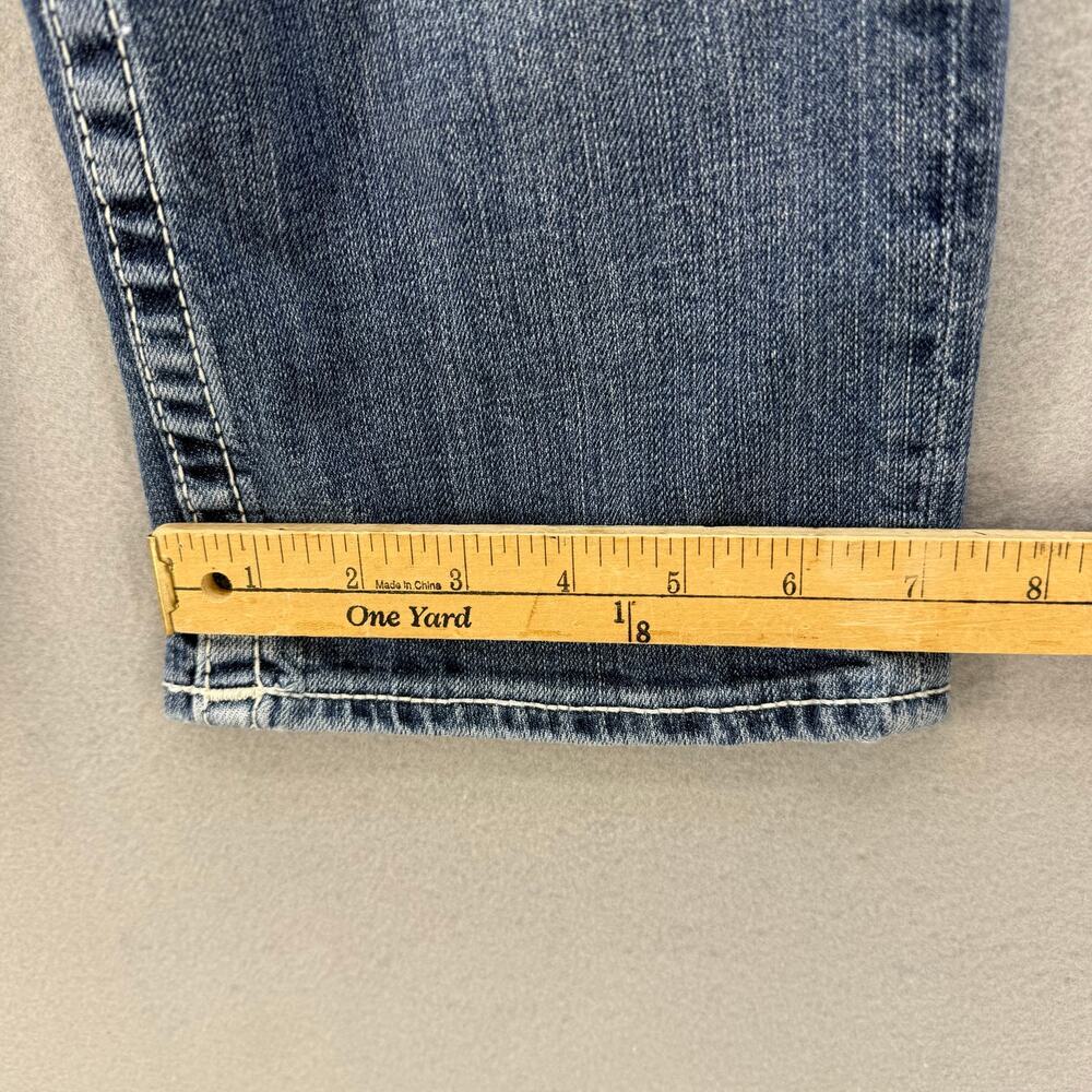 Vigoss Jeans Capri Women's 9/10X21 Blue The New York Capri Embellished Pockets - Picture 15 of 15